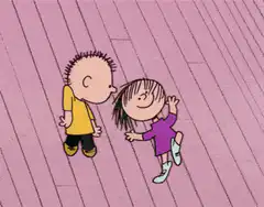 Lucy and Linus from Peanuts