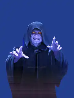 Emperor Palpatine Force Lightning
