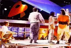 people dancing on stage