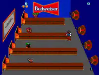 Budweiser beer pong video game
