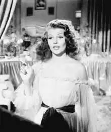 Lucille Ball singing with cigarette