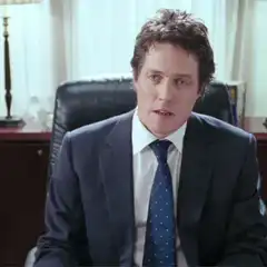 Hugh Grant head desk