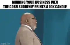 Minding Your Business When Corn Prints a 10k Candle