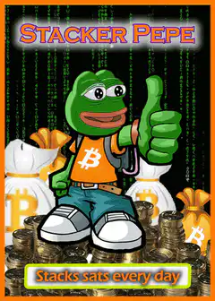Stacker Pepe giving thumbs up