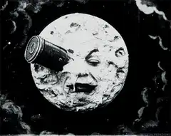 Man in the Moon with Bullet in Eye