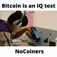 Bitcoin is an IQ test