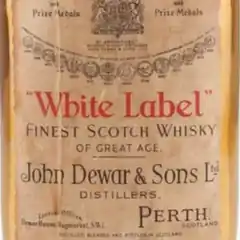 White Label Scotch Whisky Label