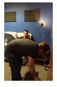 Man gets shocked by electrical sparks