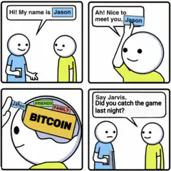 Jason Bitcoin Brain Meme