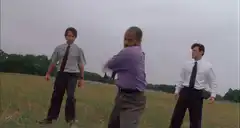 Man smashes printer with bat