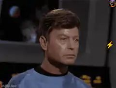 Star Trek Kirk Lightning Bolt