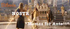 Nostr memes for ants