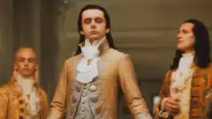 Three aristocrats in 18th century attire