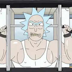 Rick Sanchez bench press fails