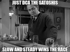 Just DCA the Satoshis Slow and Steady