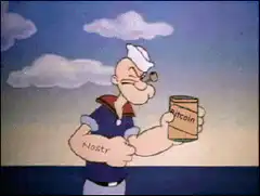 Popeye opens Bitcoin can