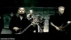 Band performing in dark room