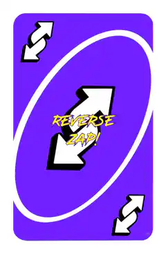 Reverse Zap Card