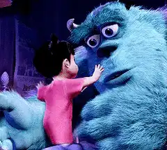 Boo hugs Sulley