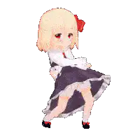 chibi alice dancing