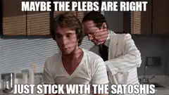 Maybe the plebs are right just stick with the satoshis