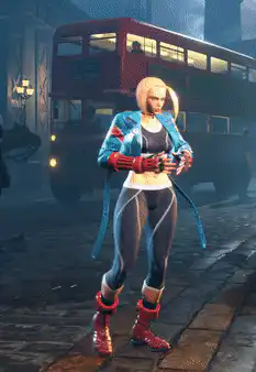 Juri Han stretching animation