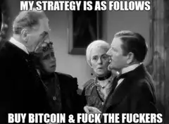 My Strategy Is As Follows Buy Bitcoin