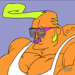 Basketball player with basket glasses