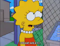 Lisa Simpson I Found Area 51