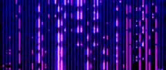 purple and blue digital rain