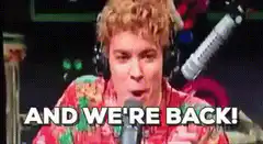 Noah Schnapp says AND WE'RE BACK!