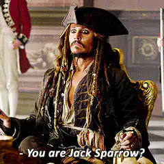 Jack Sparrow You are Jack Sparrow