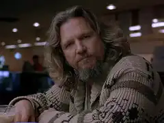 The Dude sitting at a bar