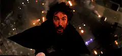 Neo falling in The Matrix