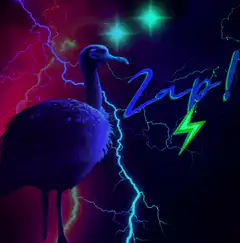 Colorful lightning emu zap