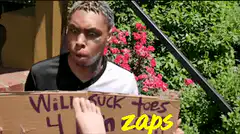 Will Suck Toes for Zaps