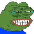 Pepe the Frog falling and spinning