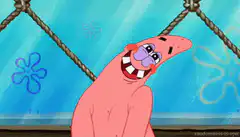 Patrick Star laughing
