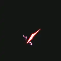 glowing red sword slash animation