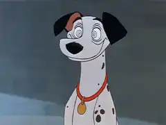 Dizzy Dalmatian with Swirly Eyes
