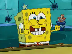 SpongeBob Smug Grin