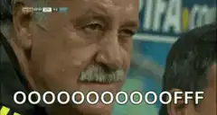 Man saying oooooooofff