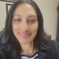 Woman waving hello