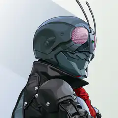 Kamen Rider profile illustration