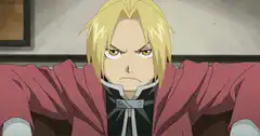 Edward Elric angry stare