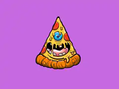 cyclops pizza slice