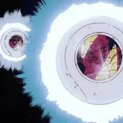 Frieza in a spaceship window