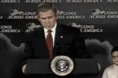 George W Bush you can't get moled again