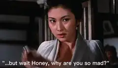 Nostr woman with katana
