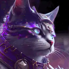 Cosmic Cat Warrior